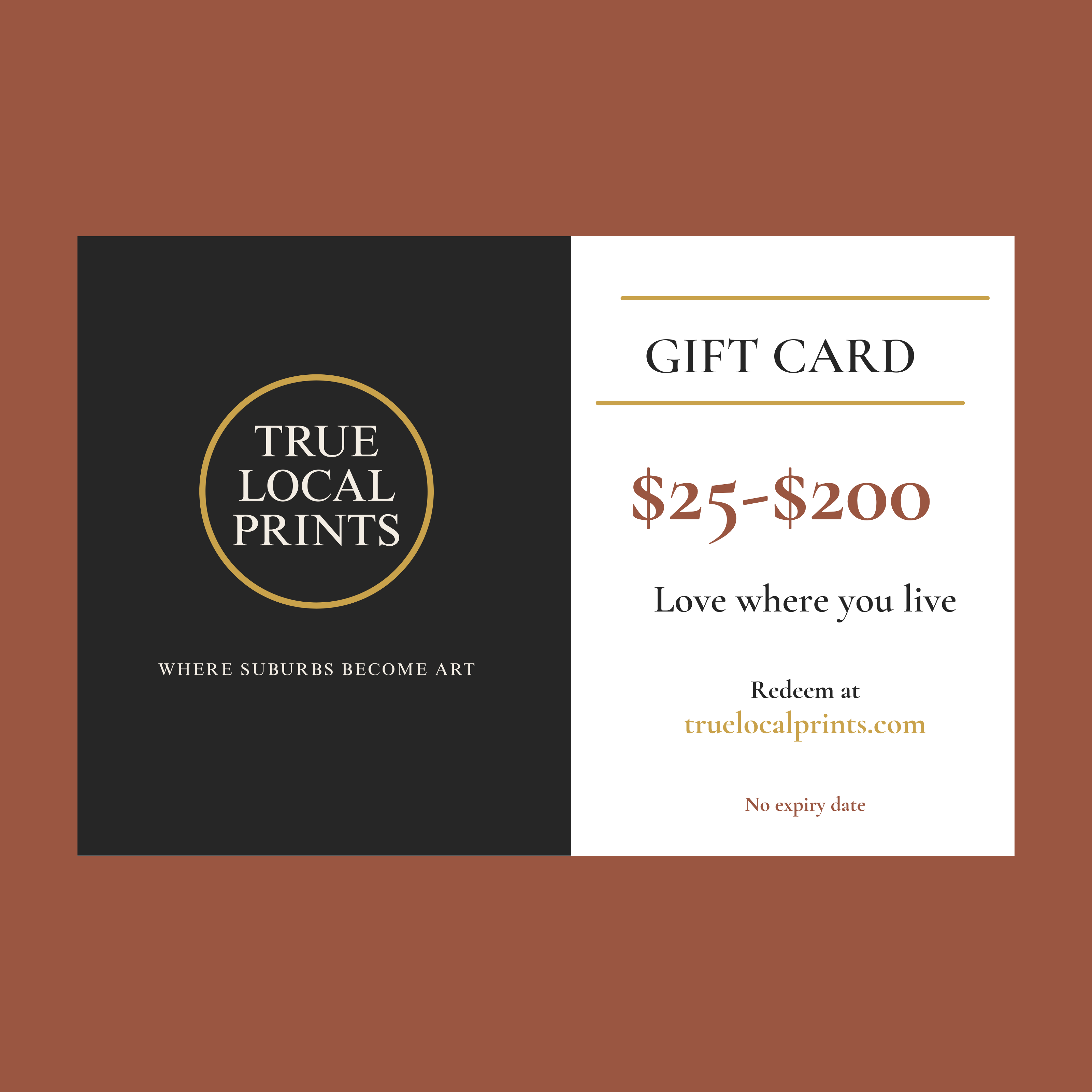 Gift Card - True Local Prints