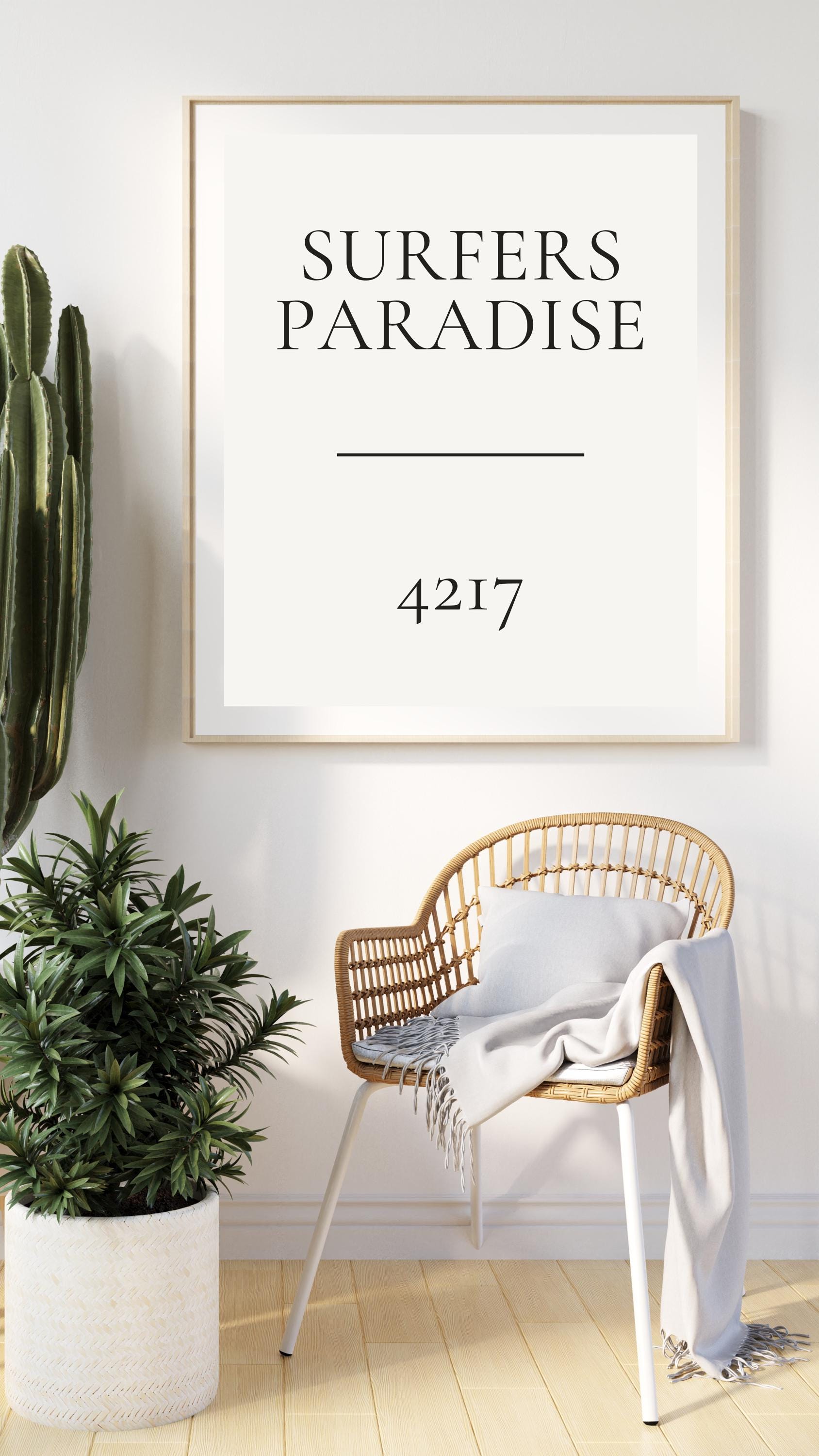 Personalised Suburb Print Digital Download, Custom Postcode Printable Wall Art, A2 A3 A4 Australia Housewarming Moving Gift