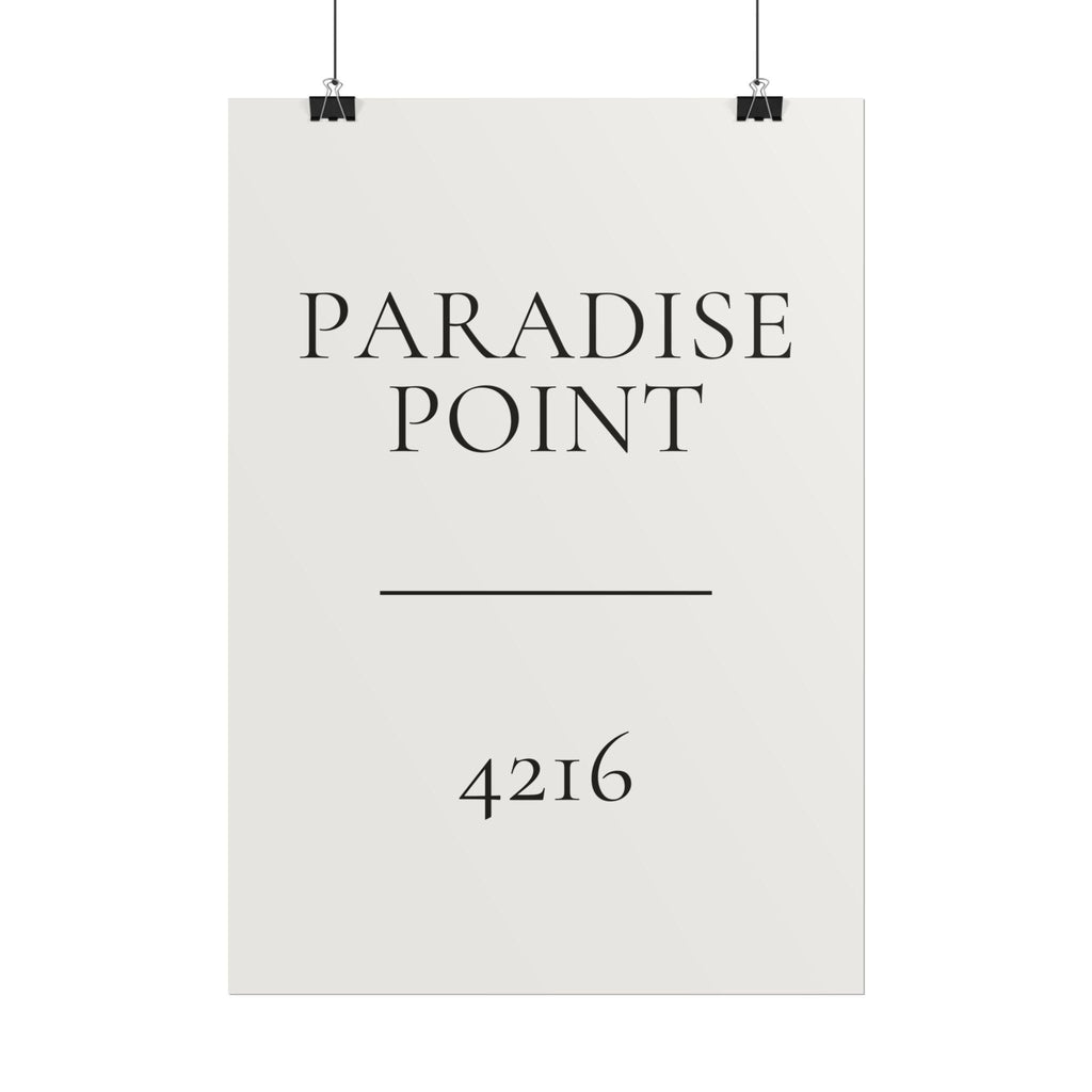 Personalised Suburb Print, Custom Postcode Print, Soft Mono, Australia Wall Art, A2 A3 Housewarming Gift, Moving Away Gift