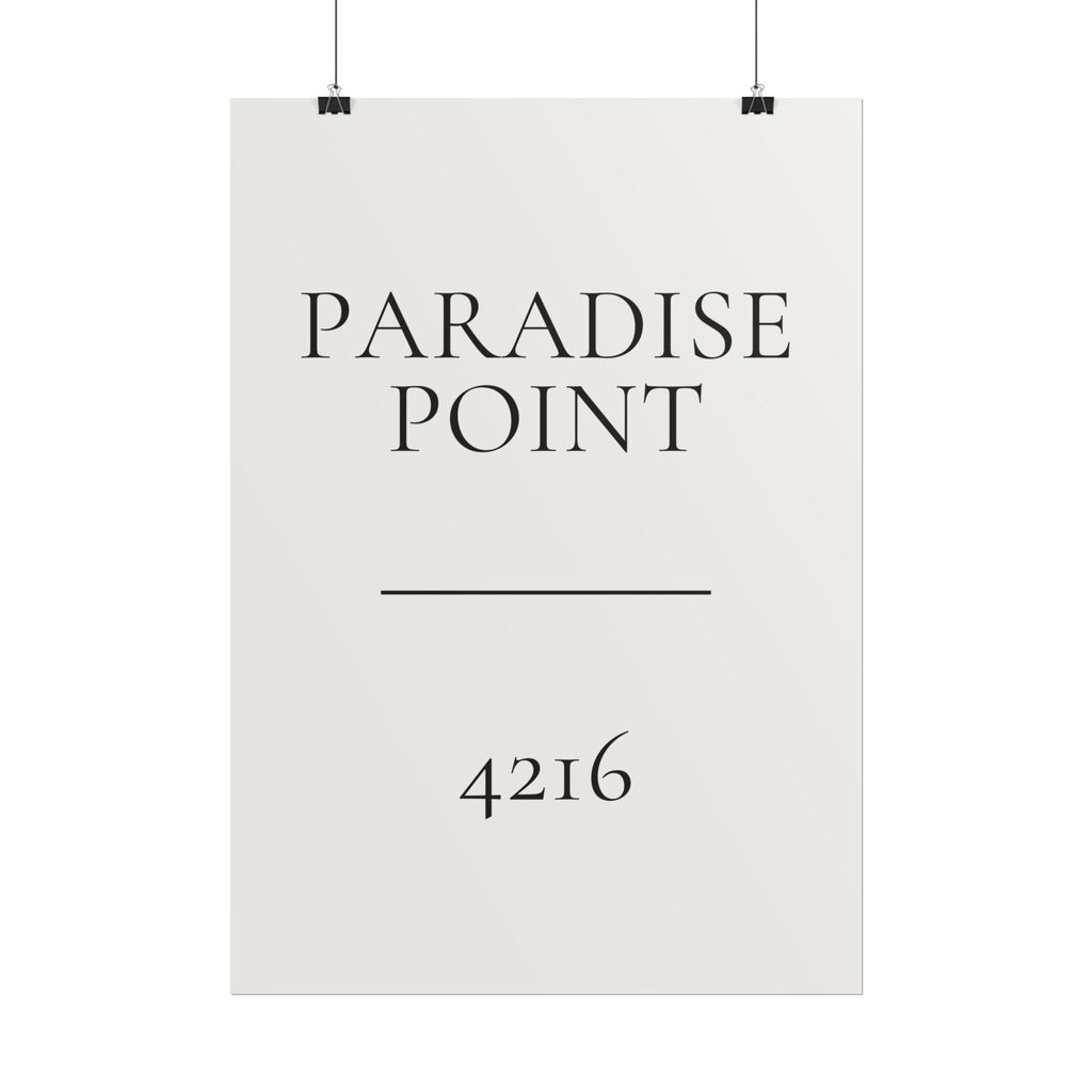 Personalised Suburb Print, Custom Postcode Print, Soft Mono, Australia Wall Art, A2 A3 Housewarming Gift, Moving Away Gift