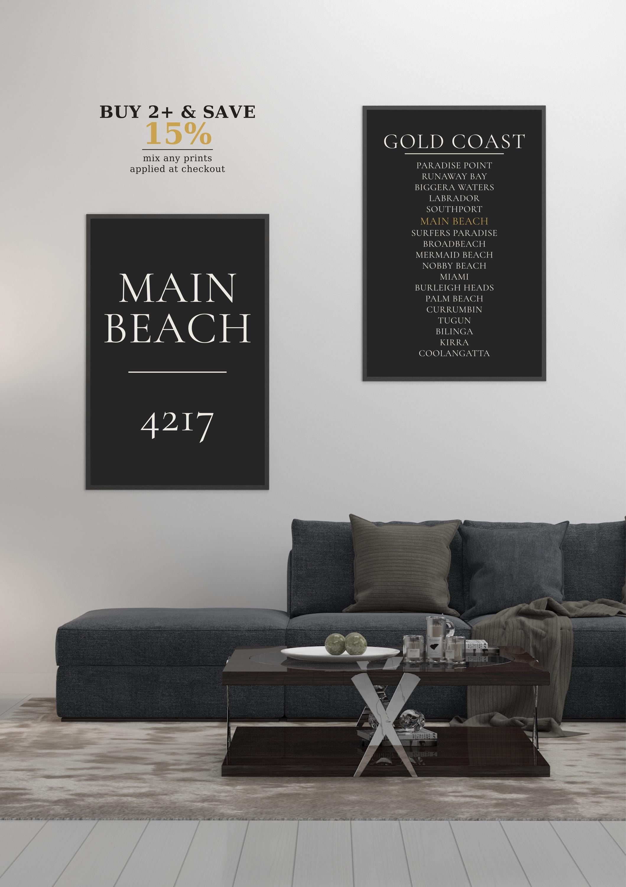 Personalised Suburb Print Digital Download, Custom Postcode Printable Wall Art, A2 A3 A4 Australia Housewarming Moving Gift